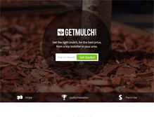 Tablet Screenshot of getmulch.com